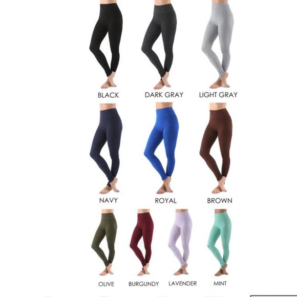 Highwaisted Breathable Cotton Leggings - Picture 6 of 6